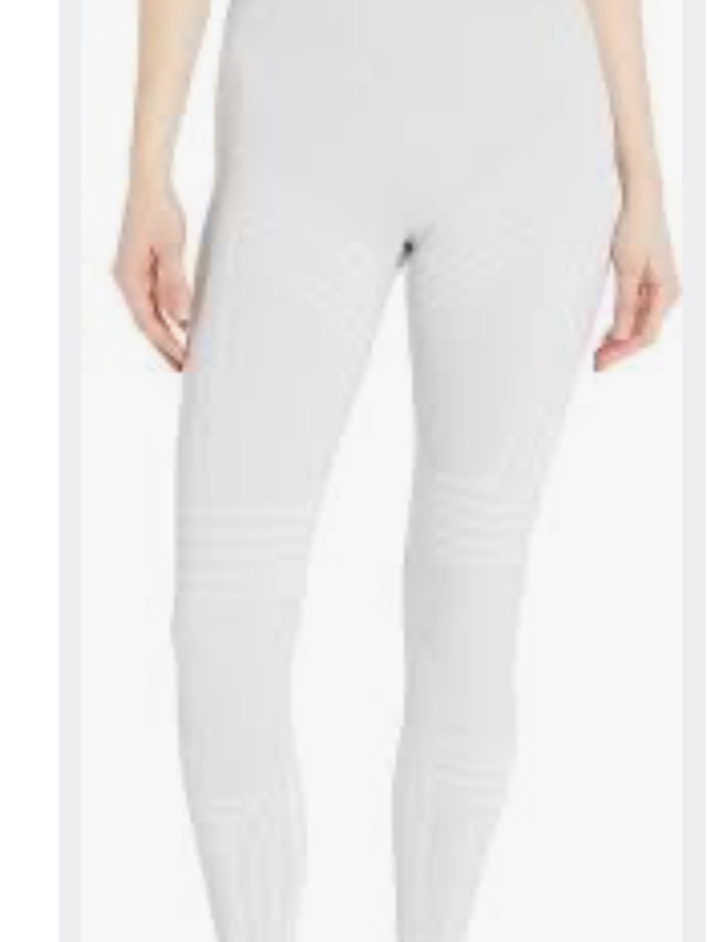 alo yoga  High-Waist Slim Leg Pants in Light Gray